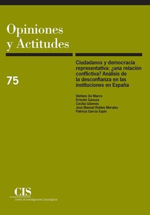 CIUDADANOS Y DEMOCRACIA REPRESENTATIVA | 9788474767858 | DE MARCO, STEFANO / GANUZA, ERNESTO / GÜEMES, CECILIA / ROBLES MORALES, JOSÉ MANUEL