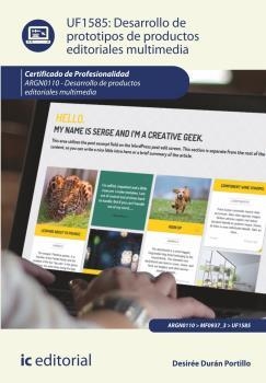 DESARROLLO DE PROTOTIPOS DE PRODUCTOS EDITORIALES MULTIMEDIA. ARGN0110 | 9788416351091 | DURÁN PORTILLO, DESIRÉE