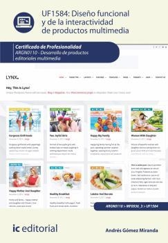DISEÑO FUNCIONAL Y DE LA INTERACTIVIDAD DE PRODUCTOS MULTIMEDIA. ARGB0110 | 9788416351046 | GÓMEZ MIRANDA, ANDRÉS