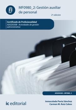 GESTIÓN AUXILIAR DE PERSONAL. ADGD0308 | 9788415994251 | PAVÍA SÁNCHEZ, INMACULADA