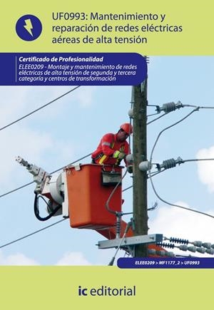 MANTENIMIENTO Y REPARACIÓN DE REDES ELÉCTRICAS AÉREAS DE ALTA TENSIÓN. ELEE0209 | 9788483649916 | JIMÉNEZ PÉREZ, JOSÉ GUSTAVO