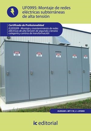 MONTAJE DE REDES ELÉCTRICAS SUBTERRÁNEAS DE ALTA TENSIÓN. ELEE0209 - MONTAJE Y M | 9788415648246 | CARRASCO VALENCIA, AÍDA