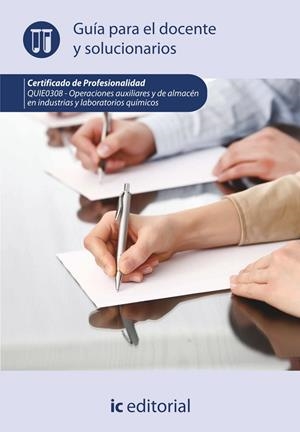OPERACIONES AUXILIARES Y DE ALMACÉN EN INDUSTRIAS Y LABORATORIOS QUÍMICOS | 9788415886730 | INNOVACIÓN Y CUALIFICACIÓN, S.L.