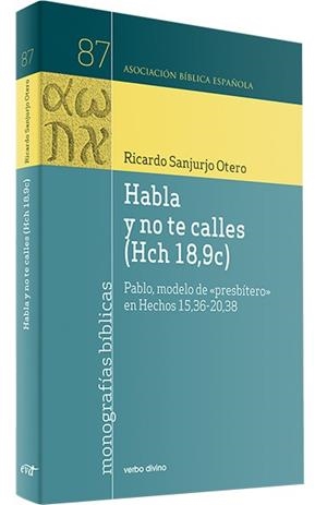 HABLA Y NO TE CALLES (HCH 18,9C) | 9788410631847 | SANJURJO OTERO, RICARDO