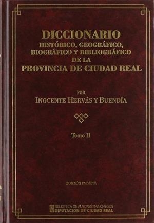 DICCIONARIO HISTÓRICO, GEOGRÁFICA, BIBLIOGRÁFICO (T.II) | 9788477891970 | HERVAS Y BUENDIA, I.