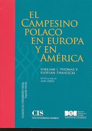 CAMPESINO POLACO EN EUROPA Y EN AMÉRICA, EL | 9788434016552 | THOMAS, WILLIAM I.