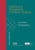 CRÍTICA A STAMMLER Y OTROS TEXTOS | 9788434018969 | WEBER, MAX