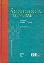 SOCIOLOGÍA GENERAL | 9788434016026 | SALES Y FERRÉ, MANUEL