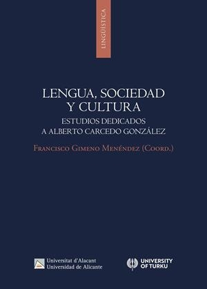 LENGUA, SOCIEDAD Y CULTURA | 9788413020716 | GIMENO MENÉNDEZ, FRANCISCO