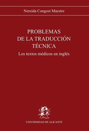 PROBLEMAS DE TRADUCCIÓN TÉCNICA | 9788479081423 | CONGOST MAESTRE, NEREIDA