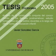 ANÁLISIS DE LA CONSTRUCCIÓN CONJUNTA DEL CONOCIMIENTO EN LOS DEBATES POSTNARRATIVOS | 9788496394612 | GONZÁLEZ GARCÍA, JAVIER