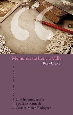 MEMORIAS DE LETICIA VALLE | 9788484894582 | CHACEL ARIMÓN, ROSA