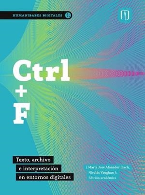 CTRL + F | 9786287903081 | AFANADOR-LLACH, MARÍA JOSÉ