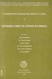 CUADERNOS DE LITERATURA GRIEGA Y LATINA | 9788481386585