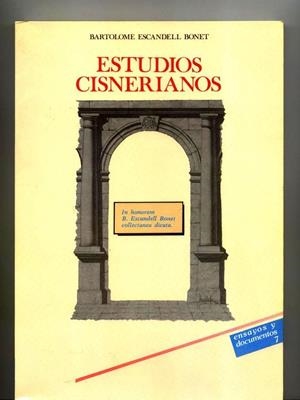 ESTUDIOS CISNERIANOS 7 | 9788486981167 | ESCANDELL BONET, BARTOLOMÉ