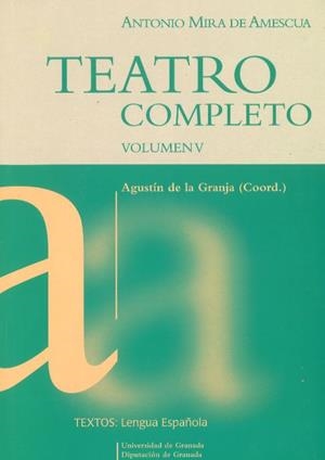 TEATRO COMPLETO V | 9788433835055 | MIRA DE AMESCUA, ANTONIO