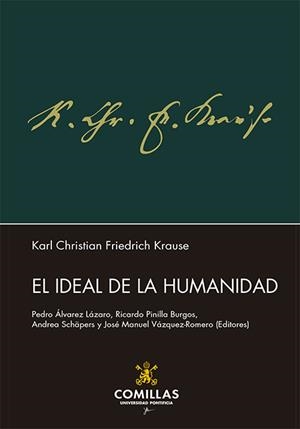 IDEAL DE LA HUMANIDAD, EL | 9788484688693 | KRAUSE, KARL CHRISTIAN FRIEDRICH