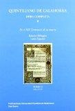 QUINTILIANO DE CALAHORRA TOMO II LIBROS IV-VI | 9788472994430 | ORTEGA CARMONA, ALFONSO