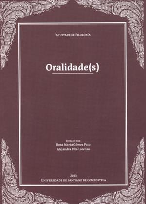 ORALIDADE(S) | 9788419679345 | VARIOS AUTORES