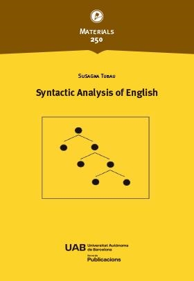 SYNTACTIC ANALYSIS OF ENGLISH | 9791388031373 | TUBAU, SUSAGNA