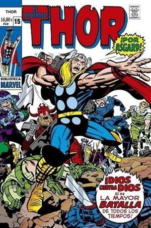 BIBLIOTECA MARVEL. EL PODEROSO THOR 15 : 1970 | 9791370580032 | KIRBY, JACK / BUSCEMA, JOHN / LEE, STAN