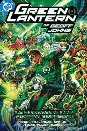 BIBLIOTECA GREEN LANTERN. GREEN LANTERN DE GEOFF JOHNS 15 : LA GUERRA DE LOS GREEN LANTERNS | 9791370580018 | JOHNS, GEOFF / BEDARD, TONY / KIRKHAM, TYLER