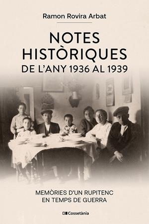 NOTES HISTÒRIQUES DE L'ANY 1936 AL 1939 | 9788413566269 | ROVIRA ARBAT, RAMON