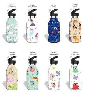 AMPOLLA TERMICA KAMAKA 350 ML. UNICORNS | 4880201100350