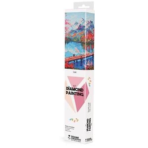 CUADRO MOSAICO CON DIAMANTES LAGO 40X50CM DIAMOND | 3532431170603