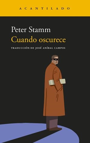 CUANDO OSCURECE | 9791387964672 | STAMM, PETER