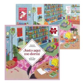 JUSTO AQUÍ ME DORMÍ - PUZZLE LITERARIO | 8437026512460