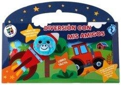 DIVERSIÓN CON MIS AMIGOS (CAJA : 1 LIBRO TITERE + 1 LIBRO TACTIL) | 9788742556573