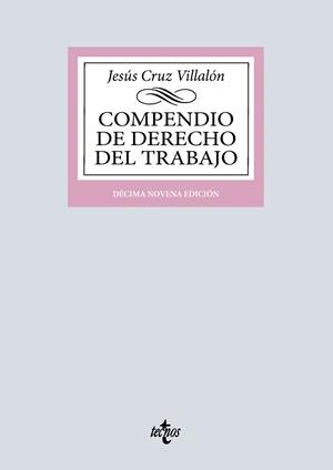 COMPENDIO DE DERECHO DEL TRABAJO | 9788430994700 | CRUZ VILLALON, JESUS