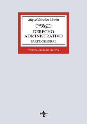 DERECHO ADMINISTRATIVO | 9788430994663 | SANCHEZ MORON, MIGUEL