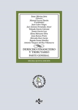 DERECHO FINANCIERO Y TRIBUTARIO | 9788430994748 | MERINO JARA, ISAAC / LUCAS DURAN, MANUEL