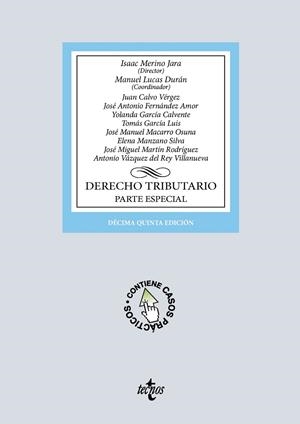 DERECHO TRIBUTARIO | 9788430994755 | MERINO JARA, ISAAC / LUCAS DURAN, MANUEL