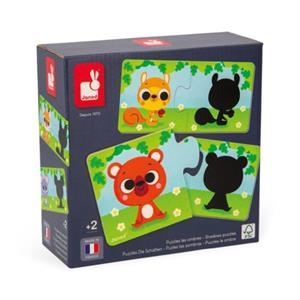 PUZZLE LOS ANIMALES Y SU SOMBRA | 3700217327019