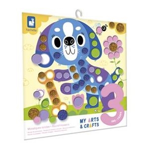 3 AÑOS - MOSAICOS REDONDOS -PEQUEÑOS AMIGOS | 3700217390471