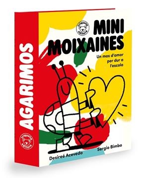 MINIMOIXAINES - UN MOS D'AMOR PER DUR A L'ESCOLA (LIBRO+180 LÁMINAS) | 9791387501754 | ACEVEDO, DESIREE / BIMBO, SERGIO