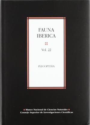 FAUNA IBÉRICA. VOL. 22. PLECOPTERA | 9788400081980 | TIERNO DE FIGUEROA, JOSÉ MANUEL