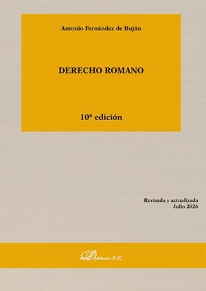 DERECHO ROMANO | 9791370474447 | FERNANDEZ DE BUJAN, ANTONIO