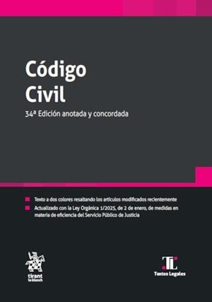 CÓDIGO CIVIL - 34ED. | 9791370593438 | BLASCO GASCÓ, FRANCISCO DE P.