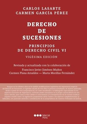 PRINCIPIOS DE DERECHO CIVIL VI. SUCESIONES 2026 | 9791388286025 | LASARTE ALVAREZ, CARLOS