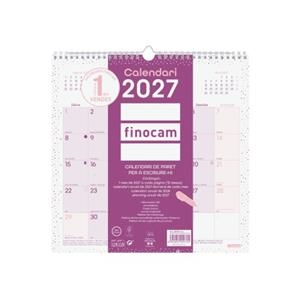 CALENDARI PARET CHIC ESC.30X30 2027 MOR.CATALÀ | 8422952420705
