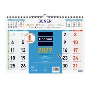 CALENDARI PARET COLOR MIXT L 43X31 2027 CT+ | 8422952420569