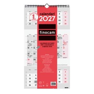 CALENDARI PARET ESC.3M.VISTA 2027CATALÀ | 8422952424222