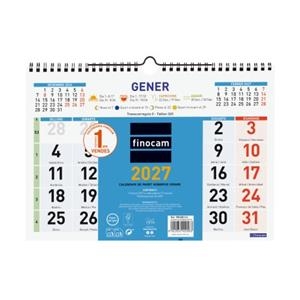 CALENDARI PARET COLOR NG M 30X21 2027 CATALÀ | 8422952420583