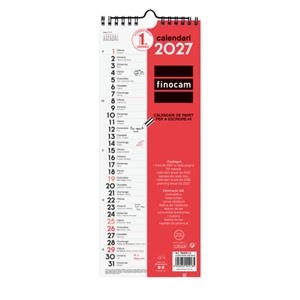 CALENDARI PARET ESCRIURE LLARG M 2027CATALÀ | 8422952424185
