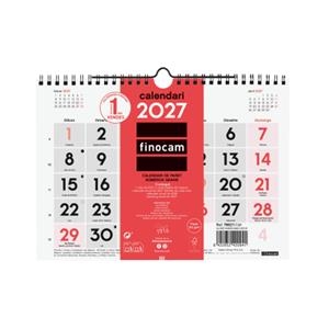 CALENDARI PARET N.GRANS S 2027 CATALÀ | 8422952420941