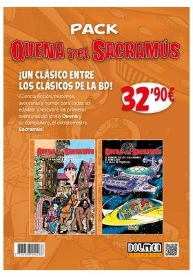 QUENA Y EL SACRAMUS PACK 02 (CONTIENE VOL. 03 Y VOL. 04) | 9791388441288 | GOOSENS, ROLAND